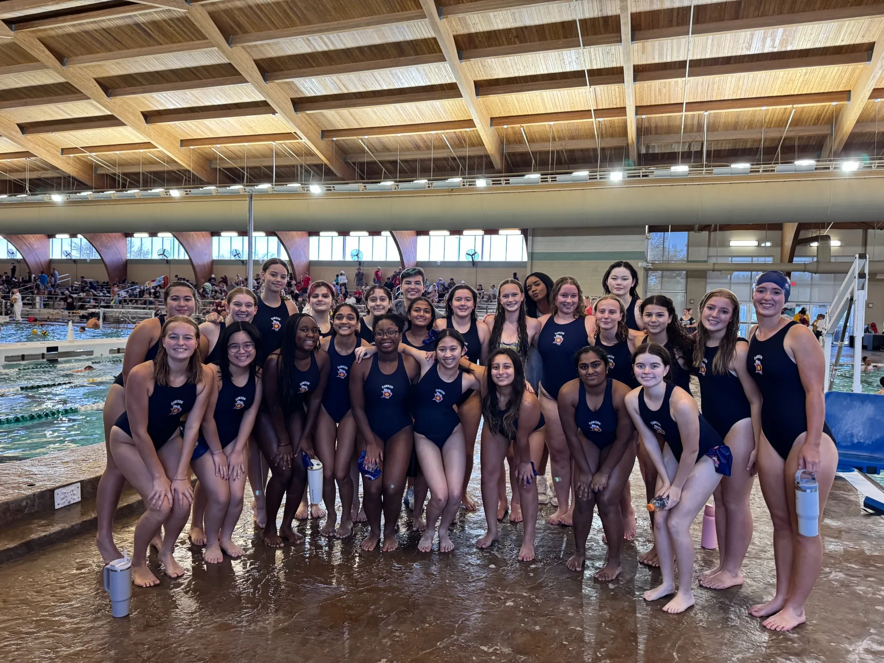 Dawson girls water polo team